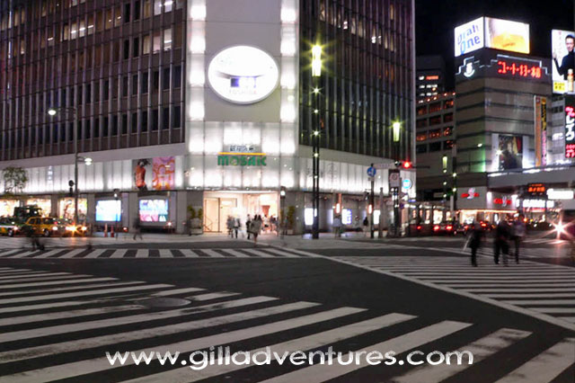 japan-ginza-2 Tokyo's Ginza district at night