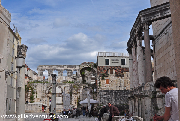 Croatia-Split-4 Old Town in Split, Croatia