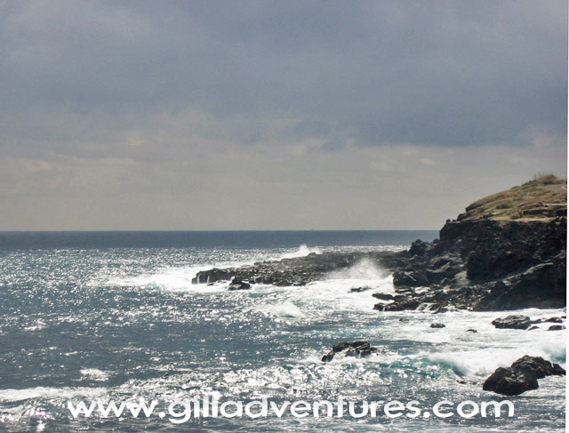 Southern coast Izu Oshima