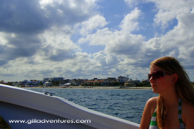Puerto Morelos from boat