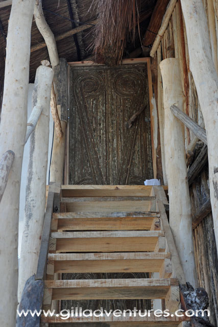 Casa del Meil, palapa door