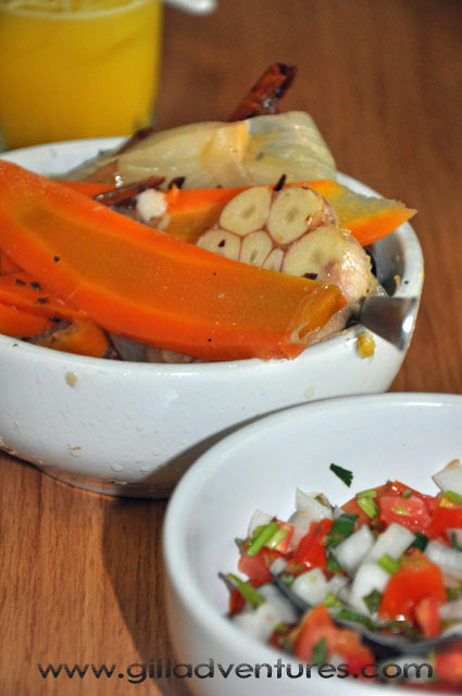 colorful food in tulum