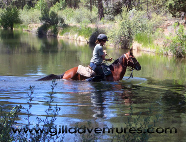canal crossing at Rock Springs Guest Ranch