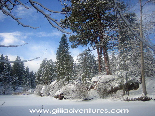 winter at Rock Springs Dude Ranch