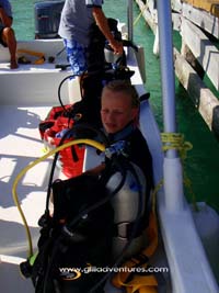 scuba boat
