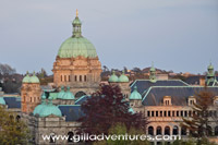 evening light on the parliament building, Victoria BC